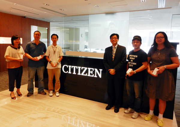 CITIZEN在9月29日至10月1日假The ONE商場舉辦的CITIZEN腕錶展銷會已完滿結束